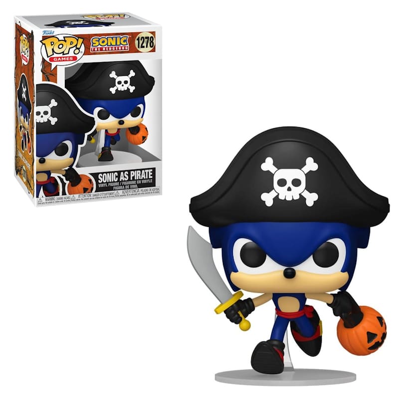 SONIC THE HEDGEHOG - Pirate Sonic Funko Pop Games 1278