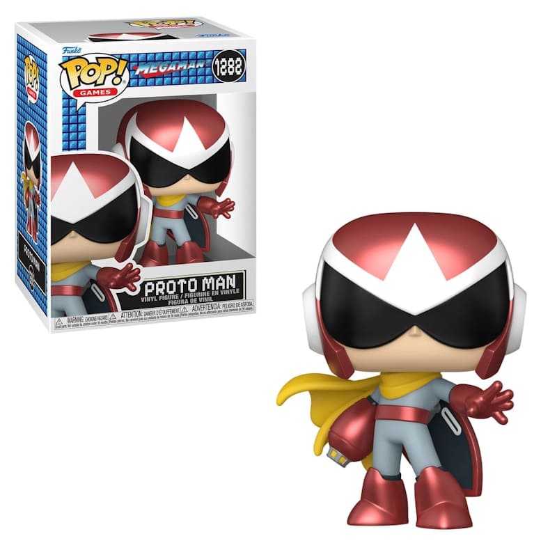 MEGA MAN - Proto Man Funko POP! Games Vinyl Figure 1282