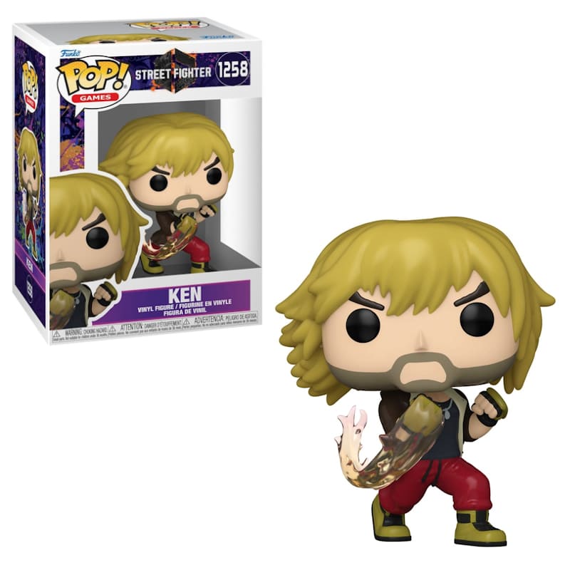 STREET FIGHTER 6 - Ken Funko Pop Games 1258