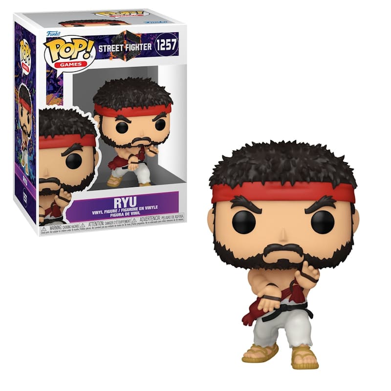 STREET FIGHTER 6 - Ryu Funko Pop Games 1257