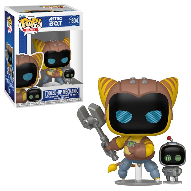 ASTRO BOT - Tooled-Up Mechanic Funko Pop Games 1304