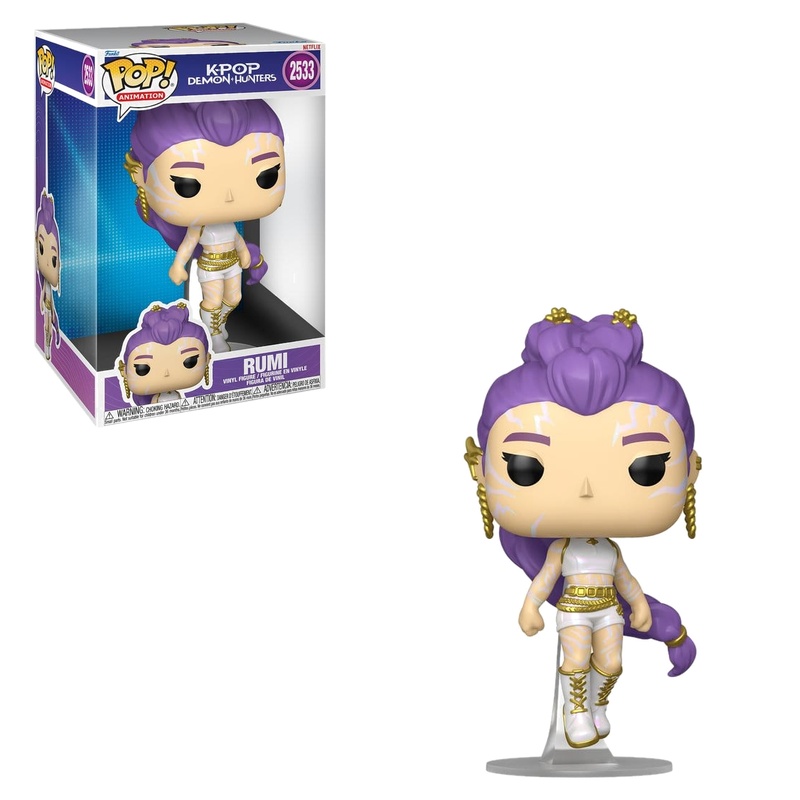 KPOP DEMON HUNTERS - Rumi Super Sized Jumbo 25 cm Funko Pop Animation 2533