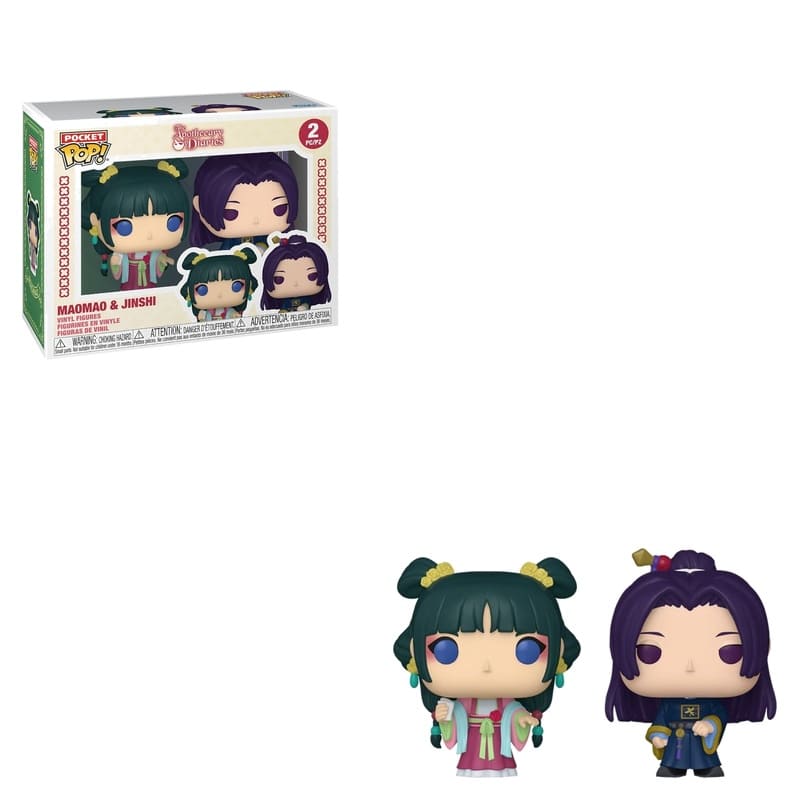 THE APOTHECARY DIARIES - Maomao & Jinshi Pocket POP Figures 2-Pack 4 cm