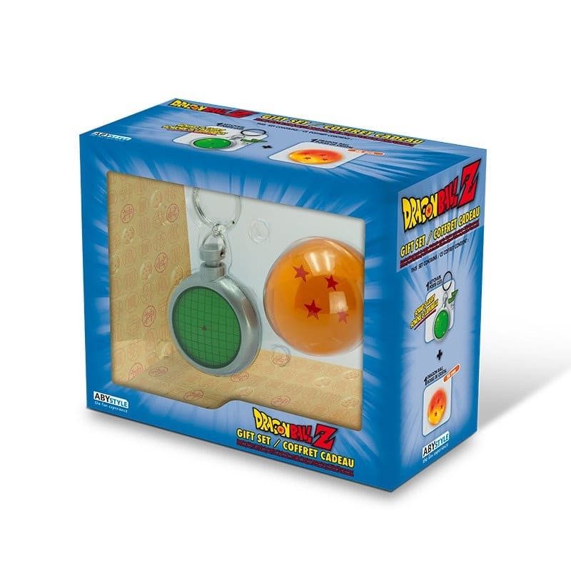 DRAGON BALL - Gift set Radar keychain + Dragon Ball 56 mm