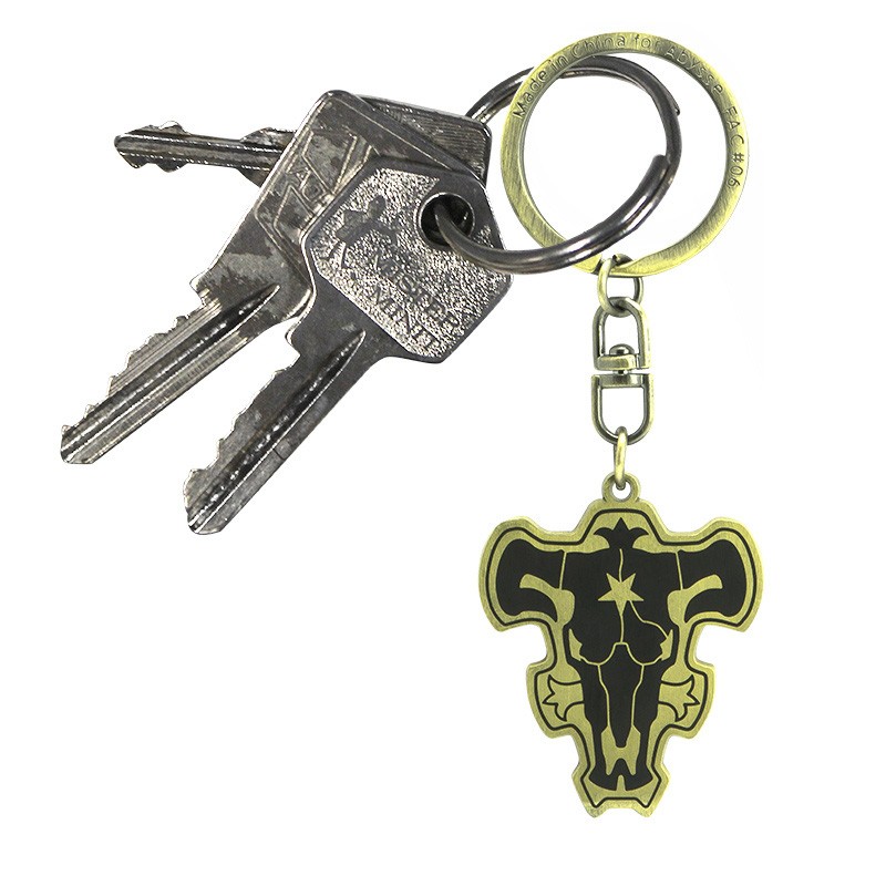BLACK CLOVER - Portachiavi Emblema Toro Nero