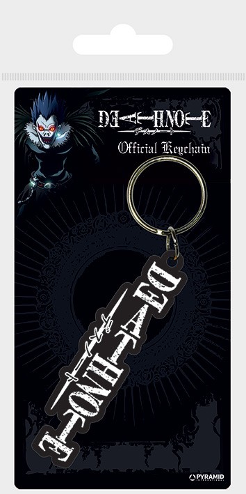 DEATH NOTE - Portachiavi Death Note Logo in gomma