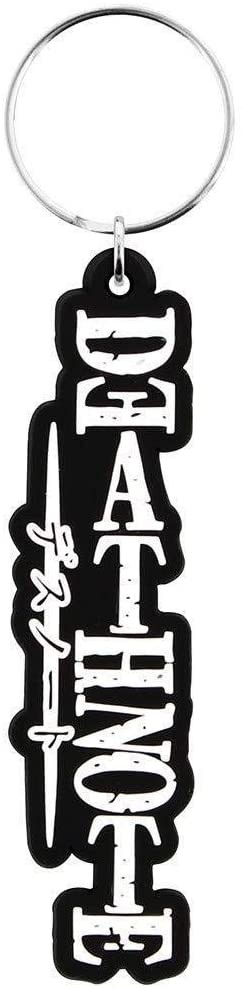 DEATH NOTE - Portachiavi Death Note Logo in gomma