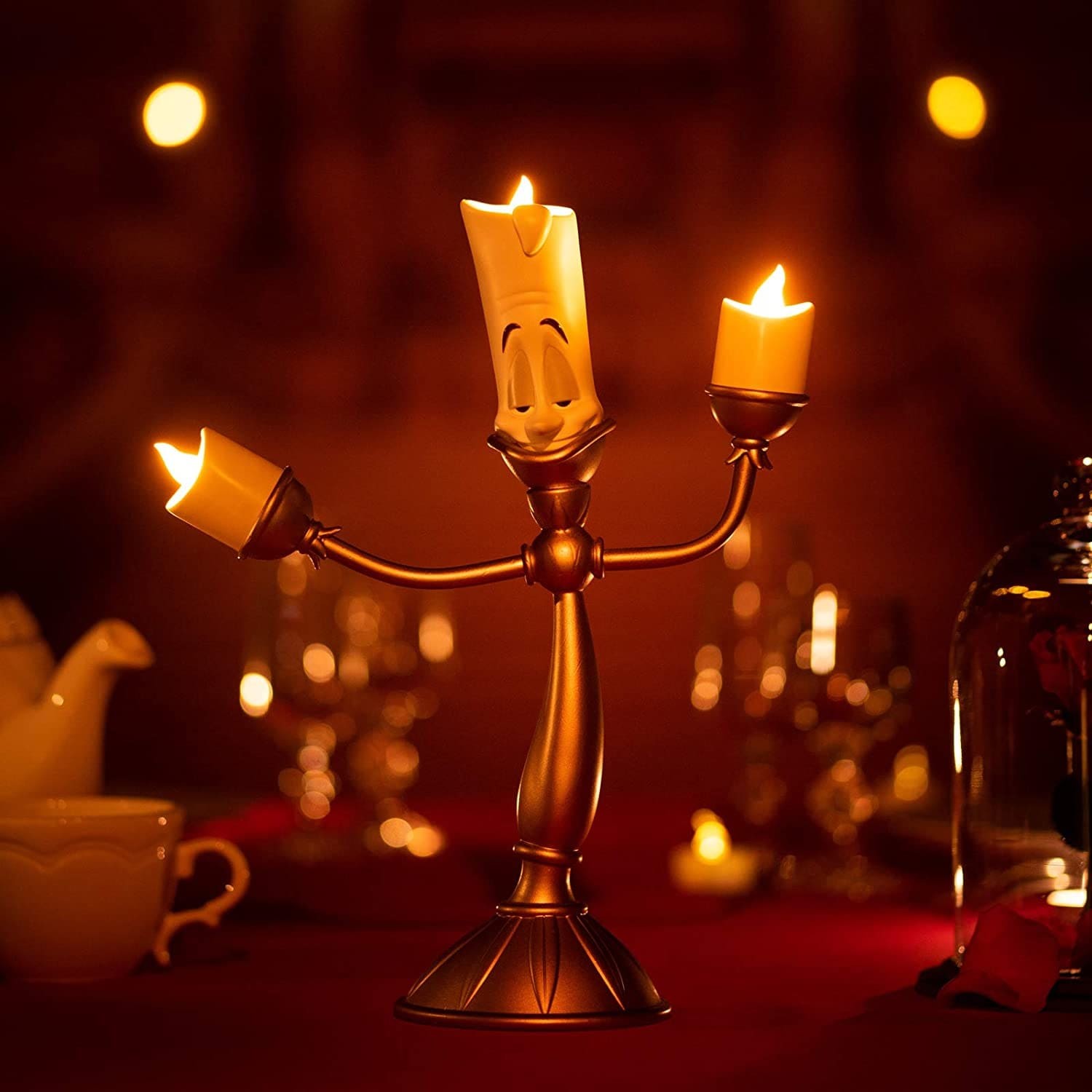 DISNEY LA BELLA E LA BESTIA - Lumiere Lampada Led