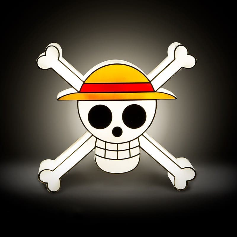 ONE PIECE - Lampada Teschio Skull Logo