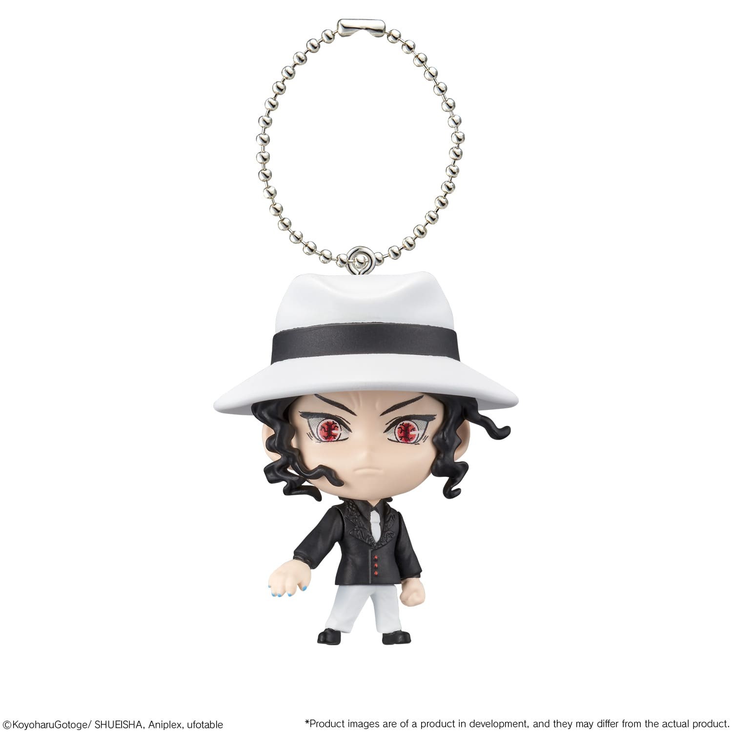 DEMON SLAYER - Muzan Kibutsuji Deformed Mascot Keychain 4,5 cm