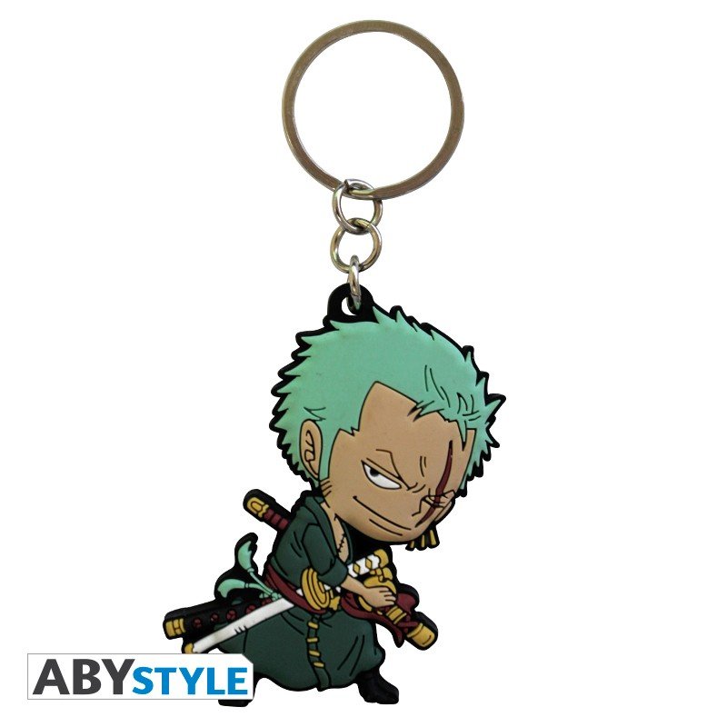 ONE PIECE - Portachiavi in PVC "Zoro SD"