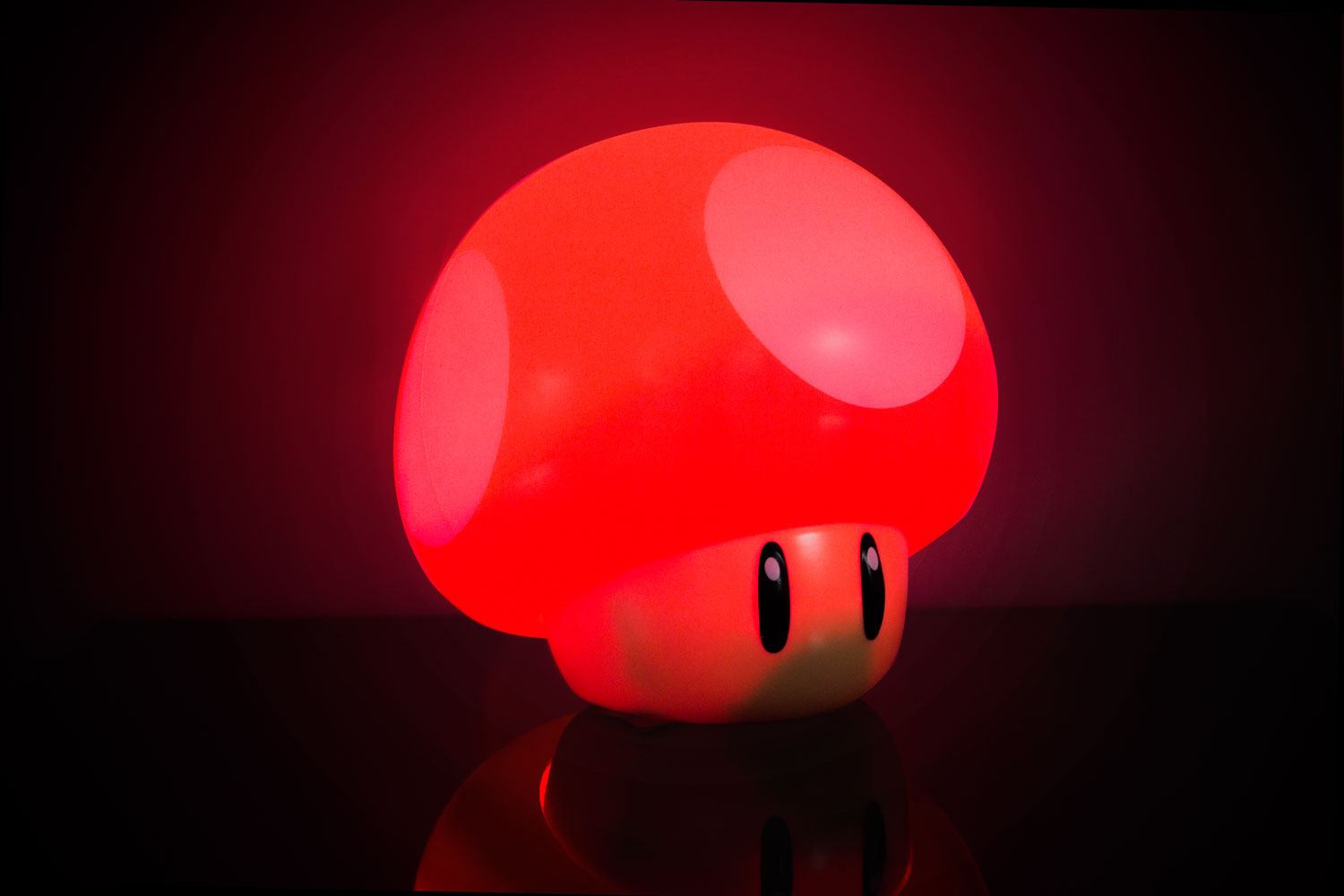 SUPER MARIO - Mini Light with Sound Mushroom 12 cm