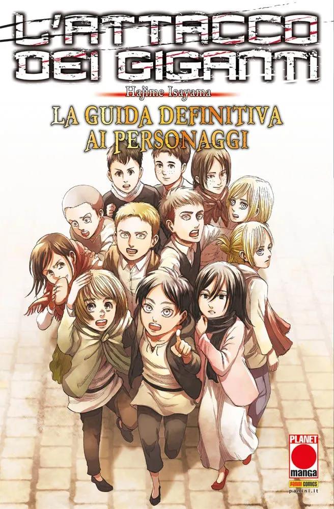 Attacco dei giganti guida definitiva ai personaggi Vol. 1
