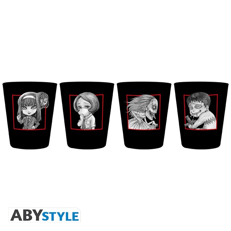 JUNJI ITO - Set di 4 bicchierini Shot Glass 