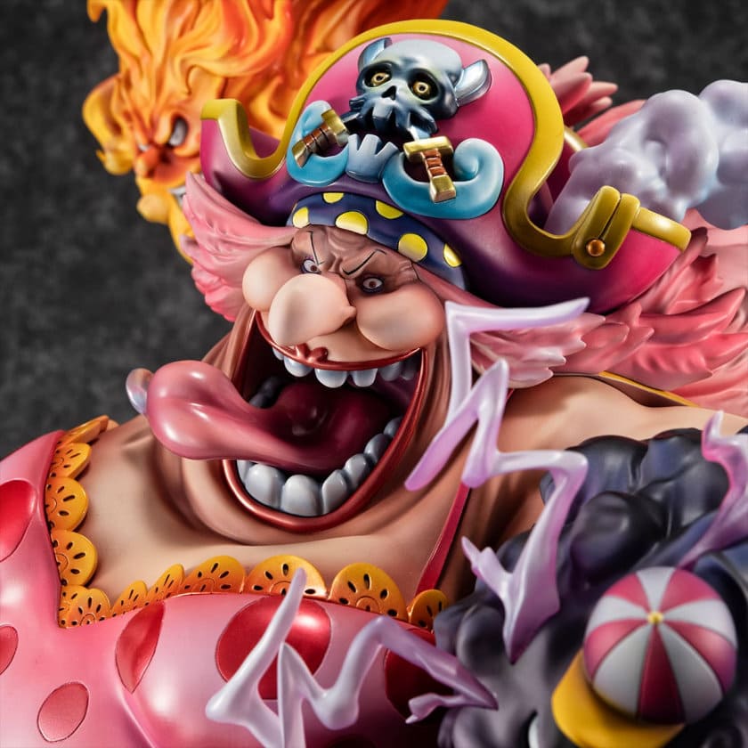 ONE PIECE - Charlotte Linlin Big Mom Napoleon Prometheus Zeus Portrait Of Pirates SA-MAXIMUM PVC Statue 36 cm