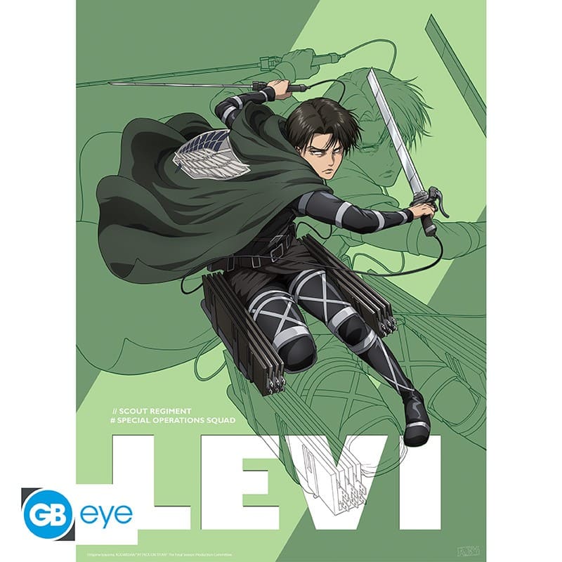 ATTACK ON TITAN Set 2 Chibi Posters Set 1 (52x38cm)