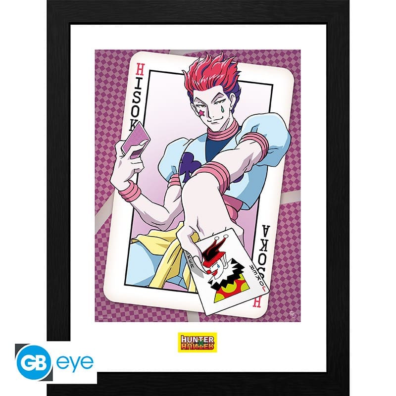HUNTER X HUNTER Framed print Hisoka Stampa incorniciata