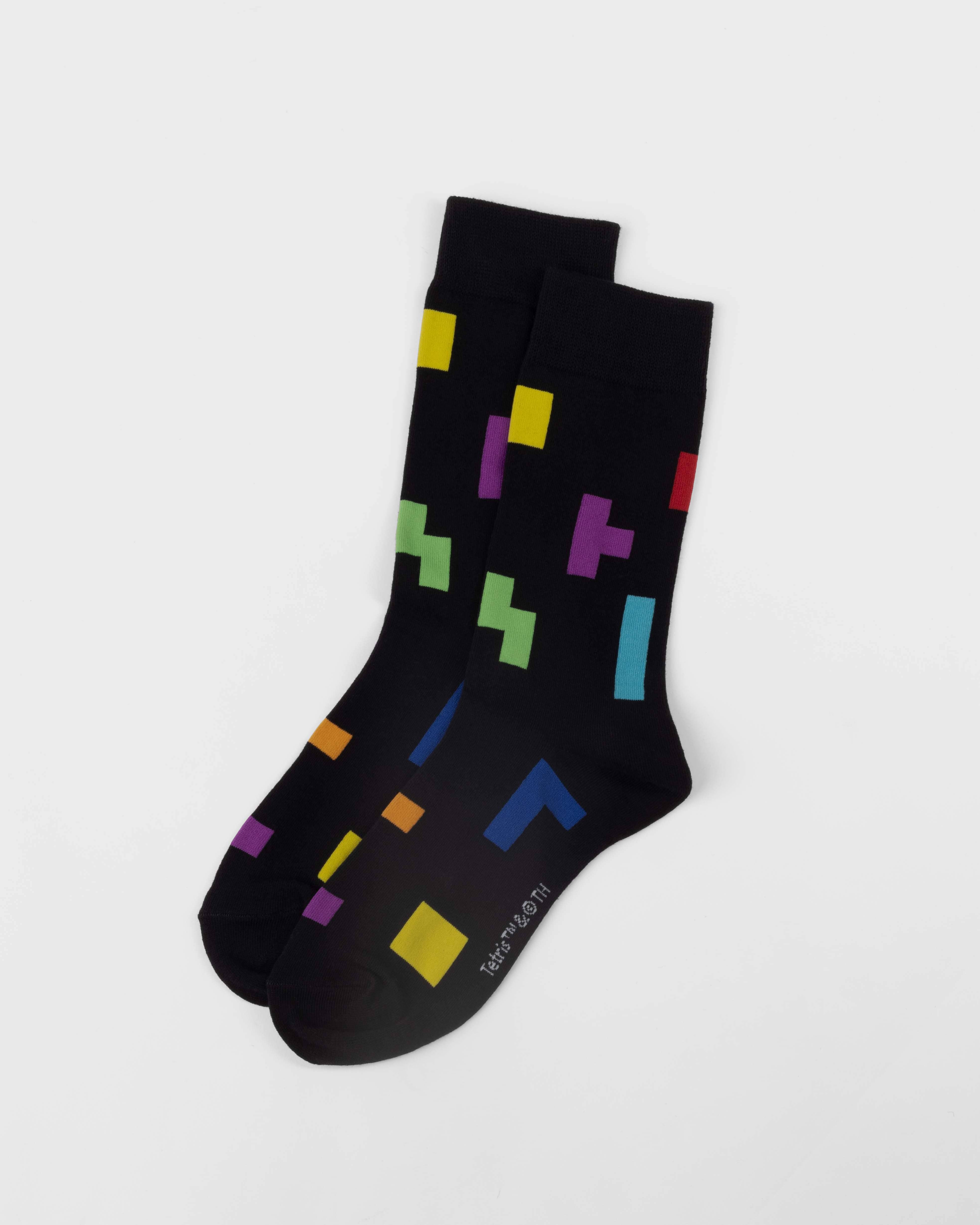 Tetris Regular Socks "Tetriminos Pattern" - Calze