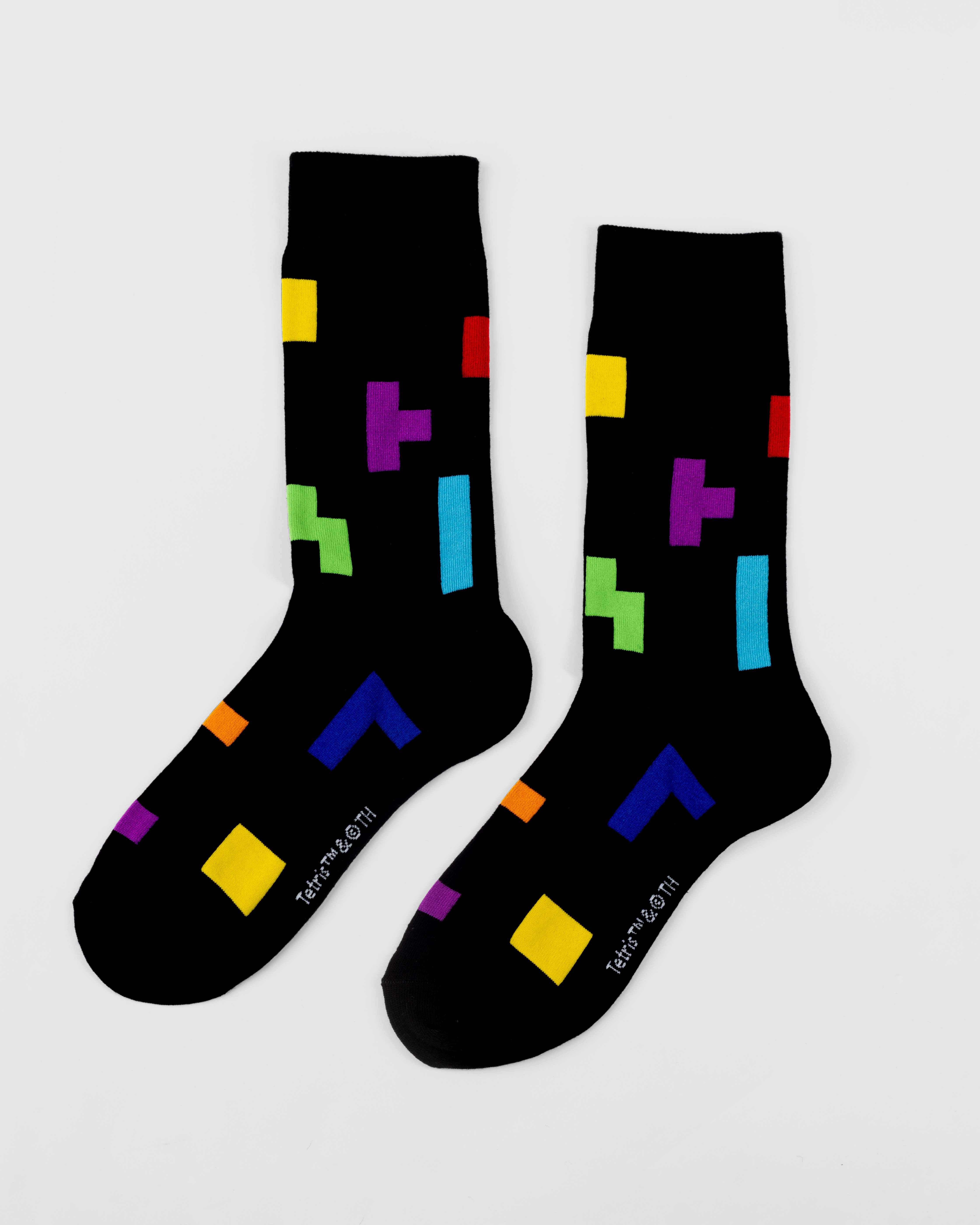 Tetris Regular Socks "Tetriminos Pattern" - Calze
