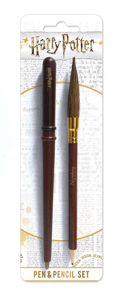 HARRY POTTER - Set Wand & Broom (1 matita e 1 penna)