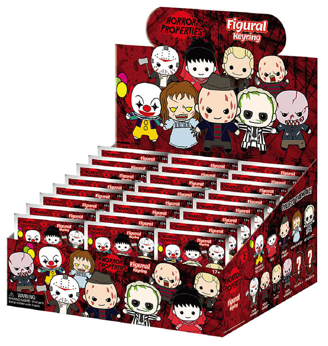 Horror Movies Serie 2 (1 portachiavi casuale)