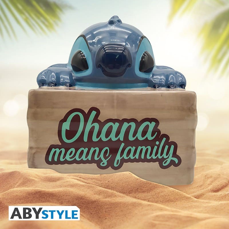 DISNEY - Lilo & Stitch "Ohana" Biscottiera Cookie Jar