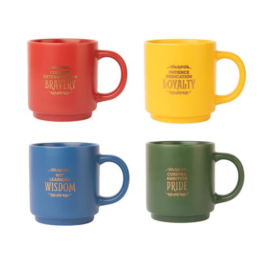 HARRY POTTER - Set 4 Tazze da 300 ml