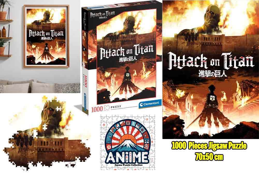ATTACK ON TITAN - Destruction puzzle 1000 pezzi