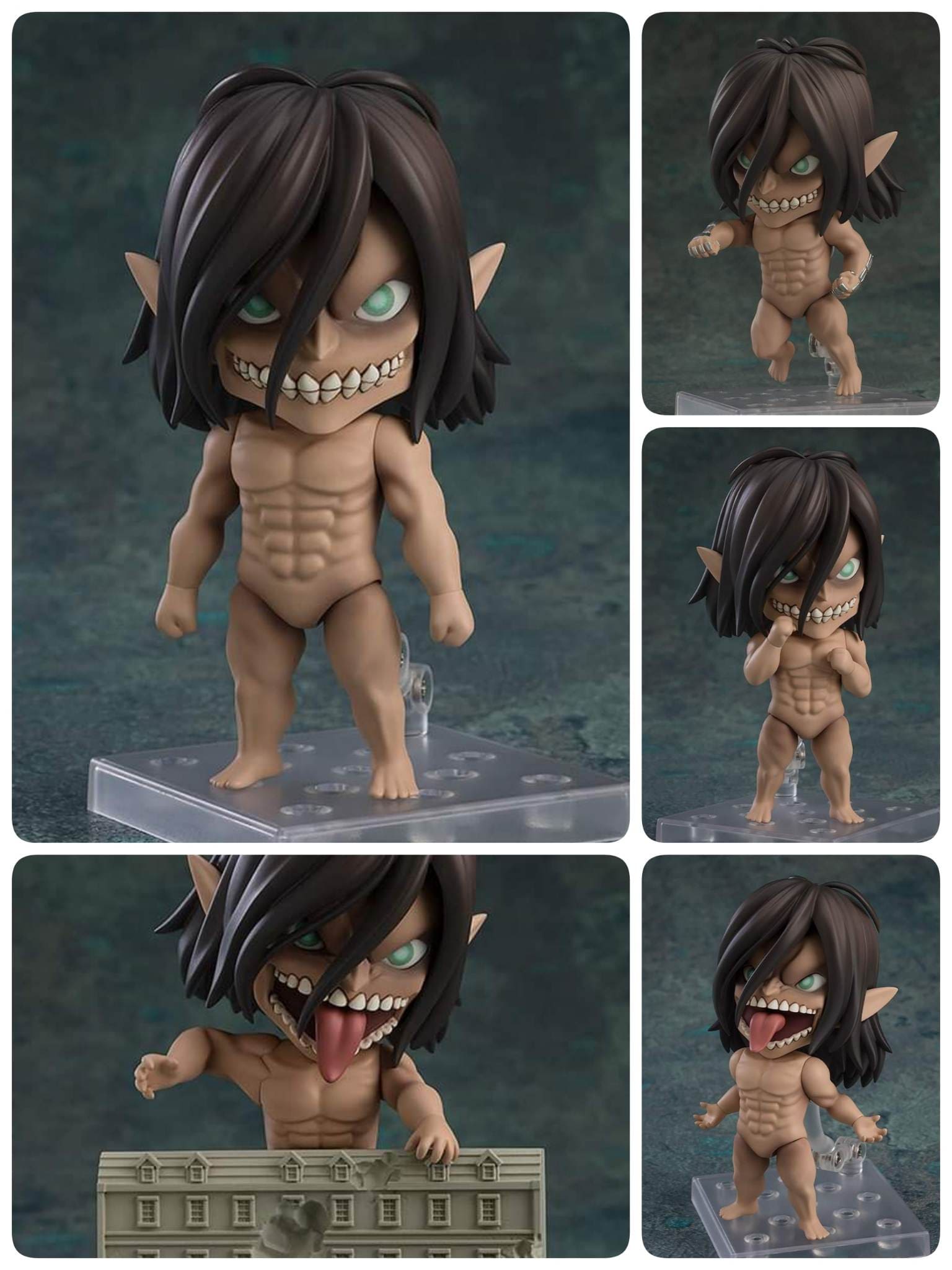 ATTACK ON TITAN - Eren Yeager Attack Titan Ver. Nendoroid Action Figure 10 cm