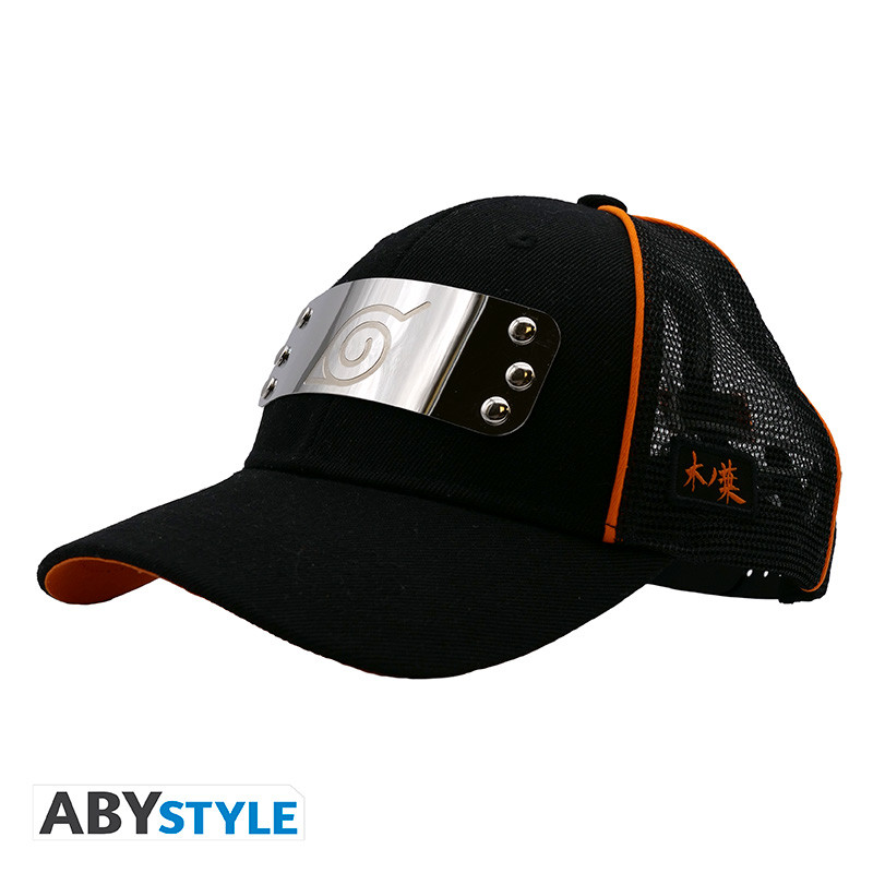 NARUTO SHIPPUDEN - Premium cap Konoha Cappello con visiera