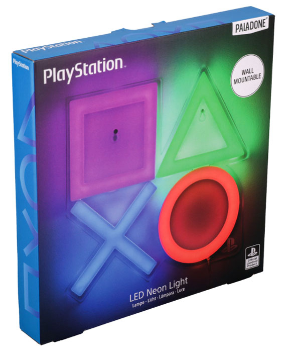 PlayStation Icons Lampada Neon da Muro 25 cm