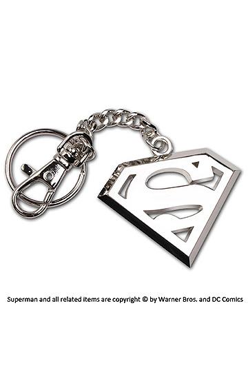 DC COMICS SUPERMAN - Metal Key Ring Logo - Portachiavi in metallo