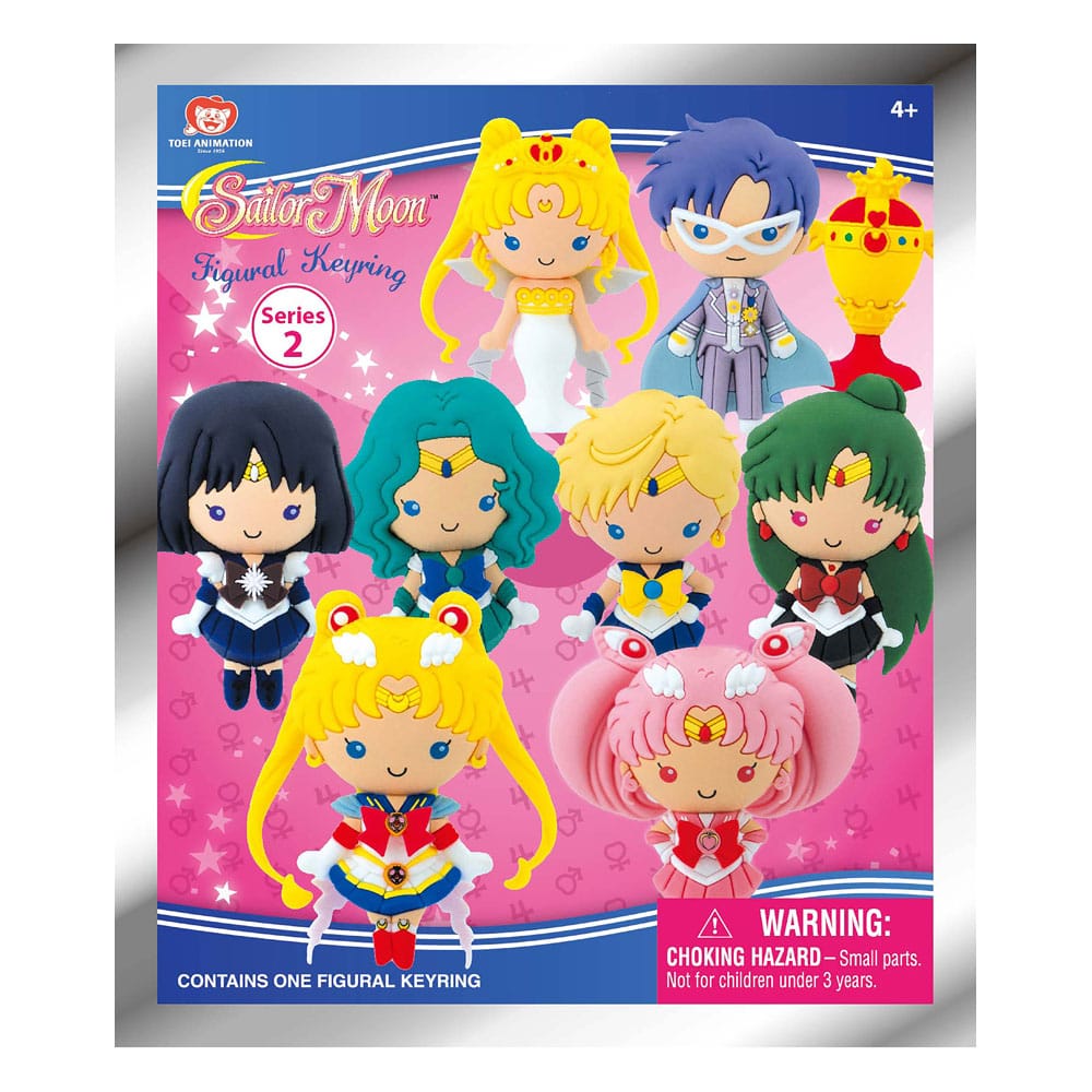 SAILOR MOON - 3D PVC Bag Clips Series 3 (1 clip casuale)