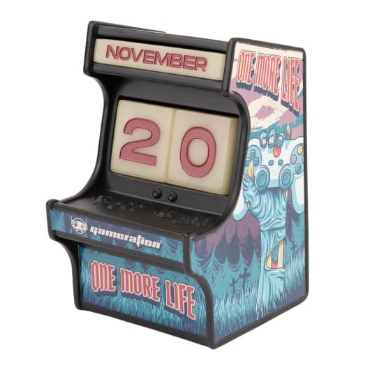 GAMERATION ARCADE - Calendario perpetuo 3D