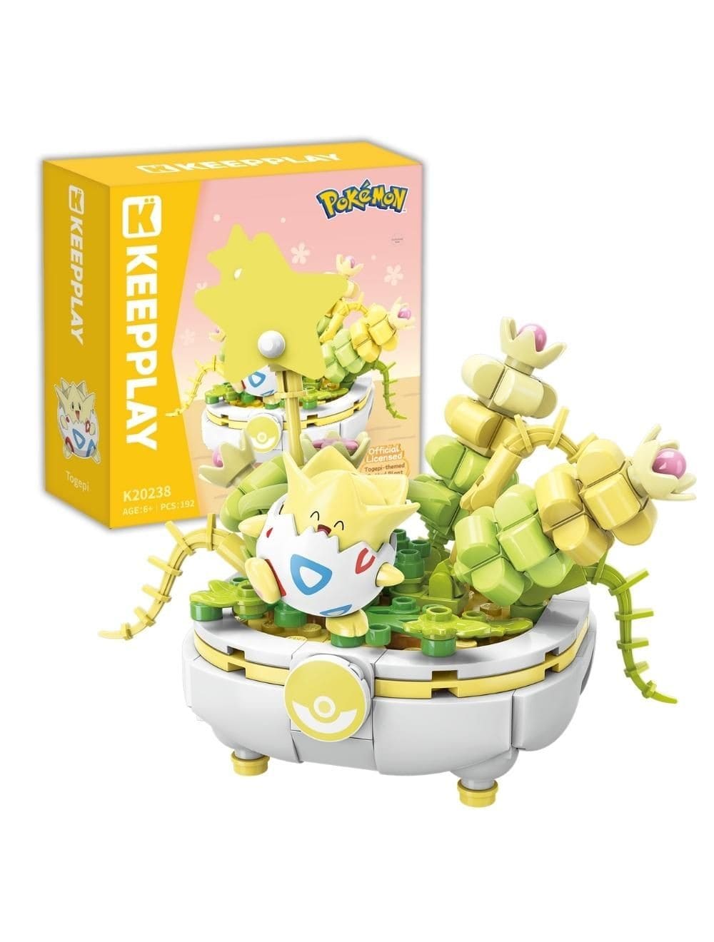 POKEMON - Togepi Plant Series 2 Keeppley Block 