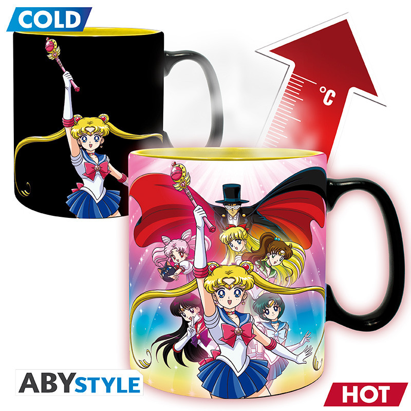 SAILOR MOON - Mug Heat Change 460 ml (Tazza cambia colore con il calore)