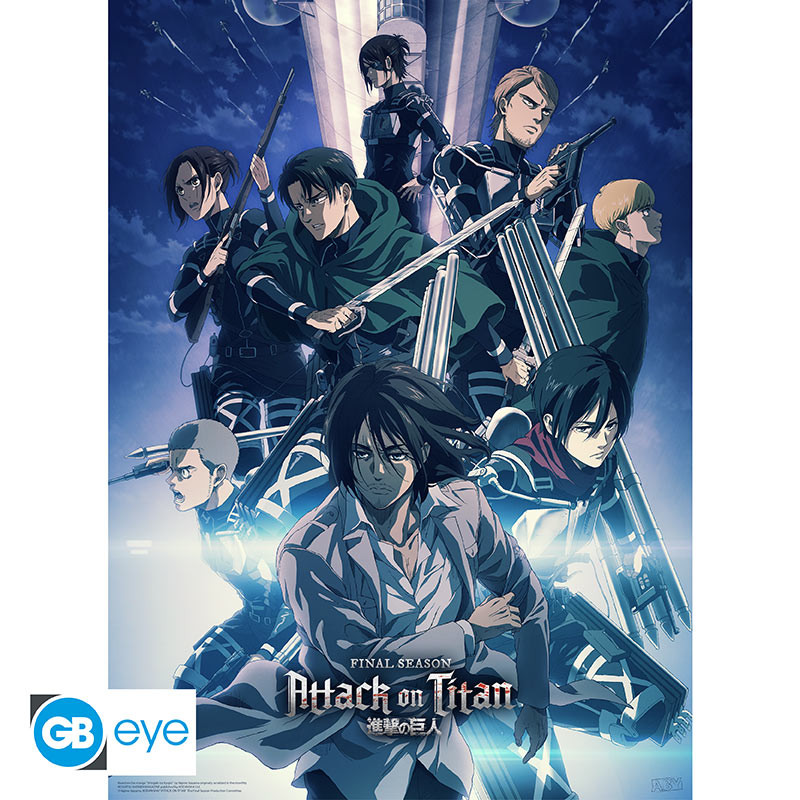 ATTACK ON TITAN Set 2 Chibi Posters (52x38cm)