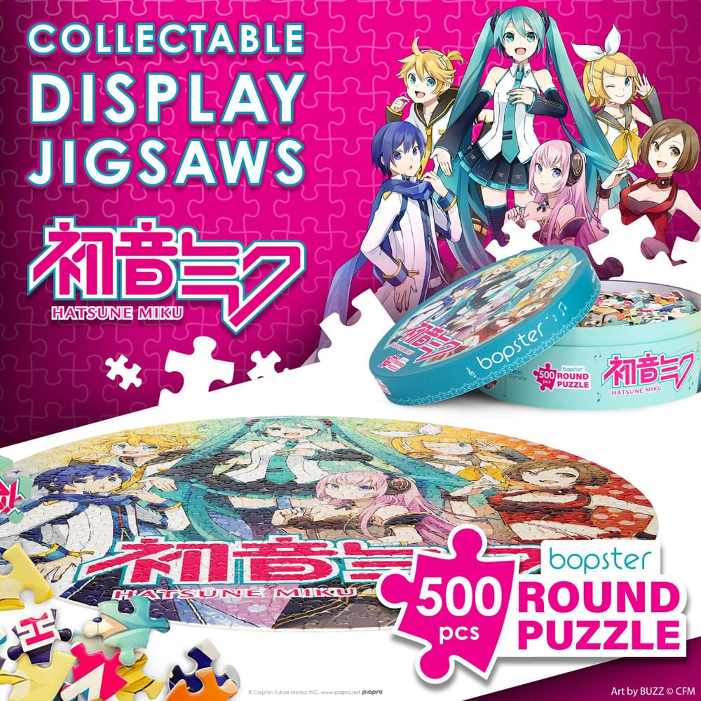 HATSUNE MIKU - Jigsaw Puzzle Rotondo 500 pezzi