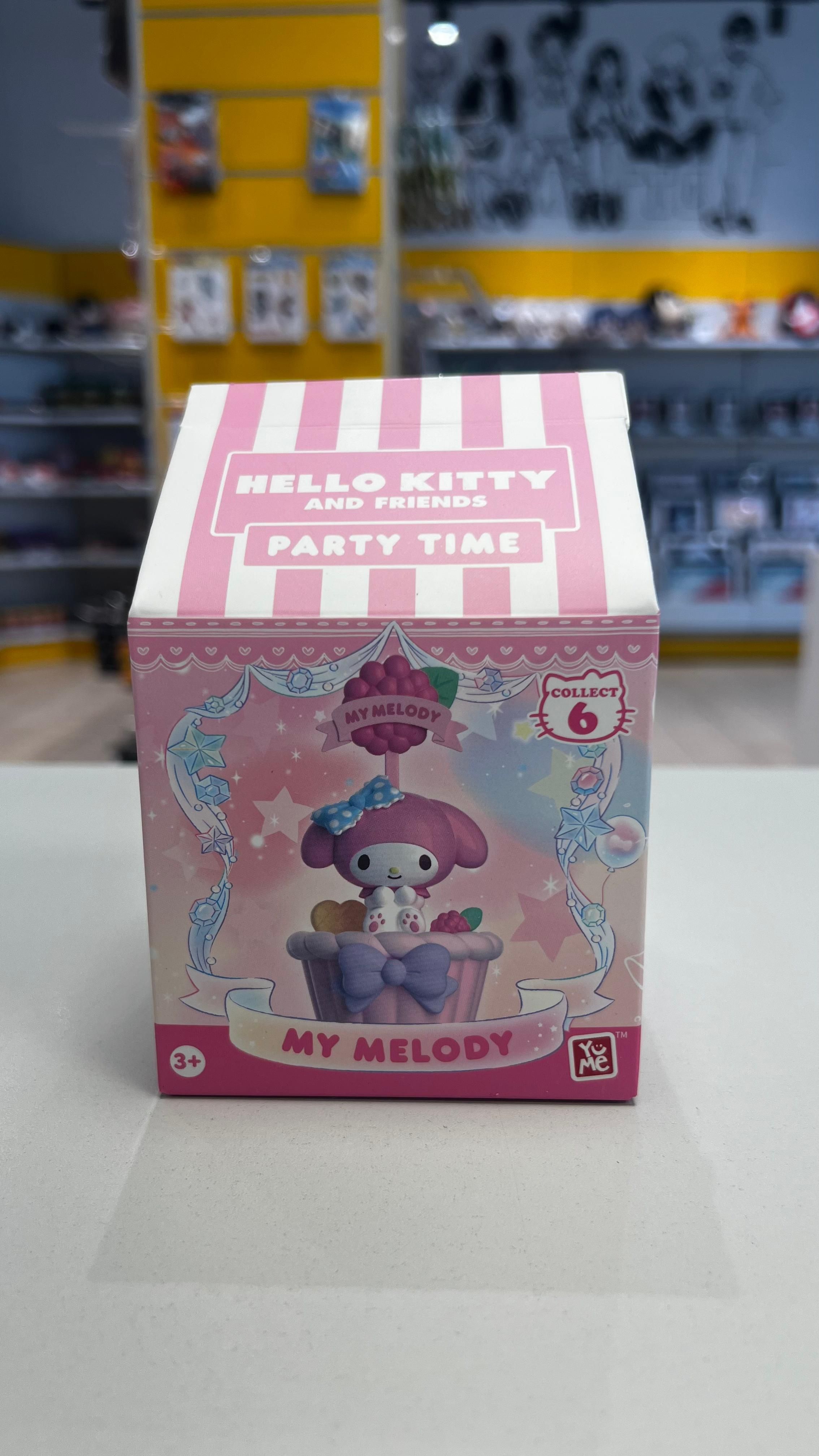 SANRIO - My Melody Memo Stand Party Time Series Mini Figures Hello Kitty and Friends 5 cm