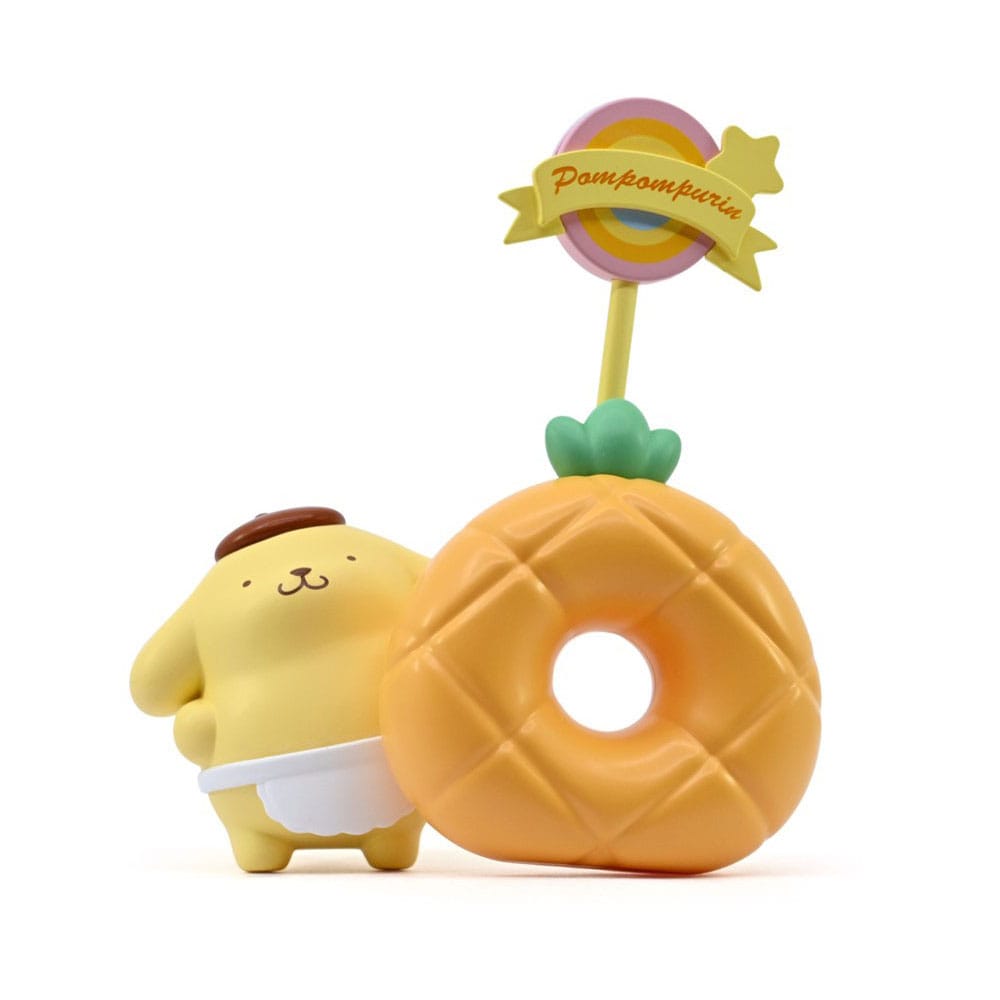 SANRIO - Pompompurin Memo Stand Party Time Series Mini Figures Hello Kitty and Friends 5 cm