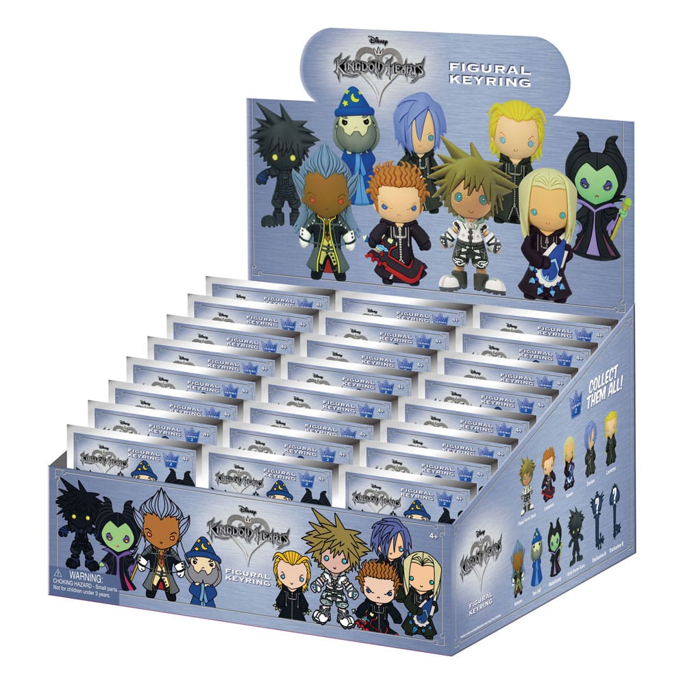 KINGDOM HEARTS - PVC Bag Clip Series 2 (1 clip casuale)
