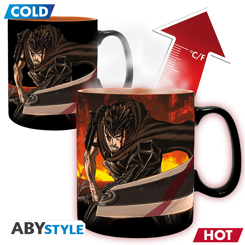 BERSERK - Mug Heat Change 460 ml (Tazza cambia colore con il calore)