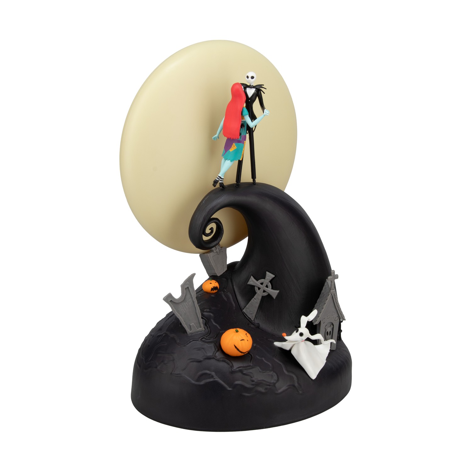 NIGHTMARE BEFORE CHRISTMAS - Jack & Sally Diorama Light Lampada 22 cm