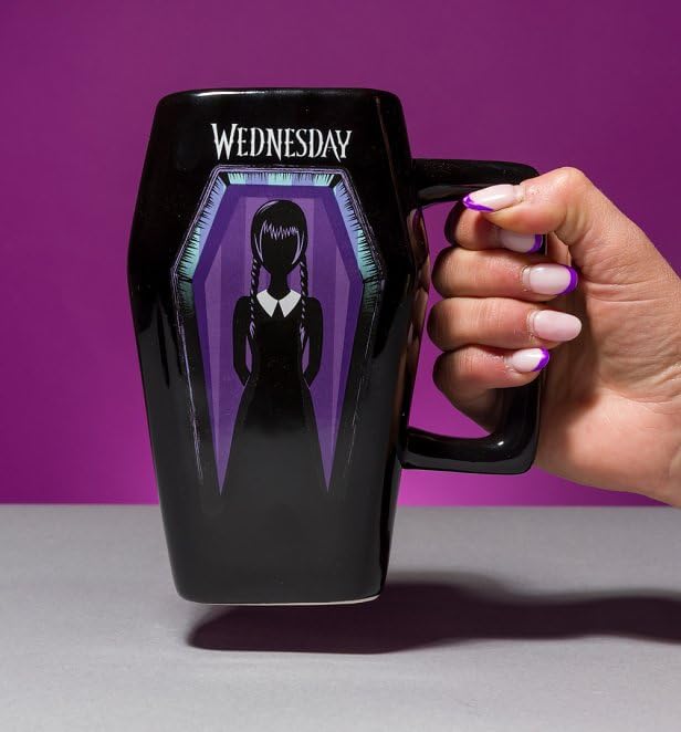 WEDNESDAY - Coffin Shaped Mug Tazza