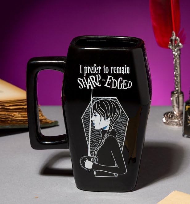 WEDNESDAY - Coffin Shaped Mug Tazza