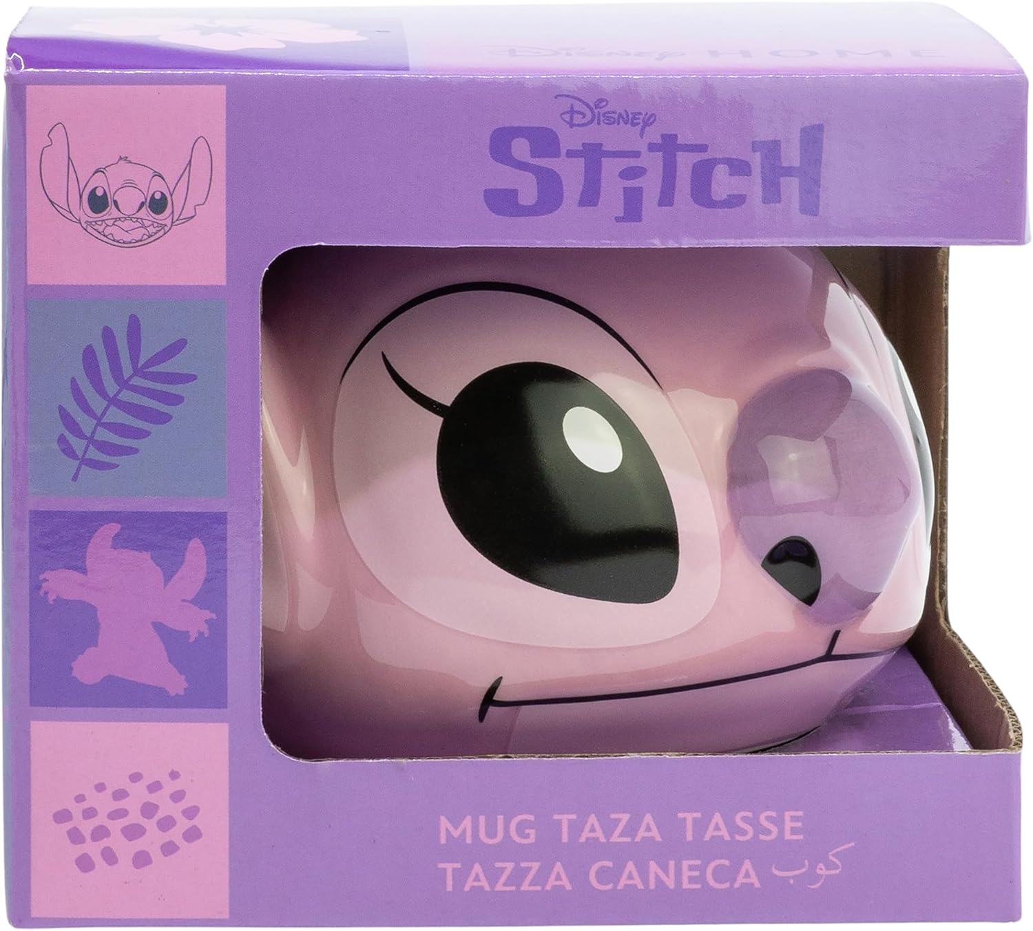 LILO & STITCH - Angel Stitch Tazza 3D Rosa in ceramica 380 ml