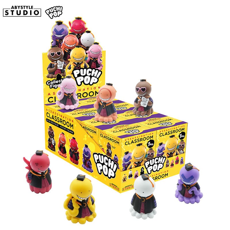 ASSASSINATION CLASSROOM - Koro Sensei Figure Puchipop 5,5 cm (1 Scatola cieca)