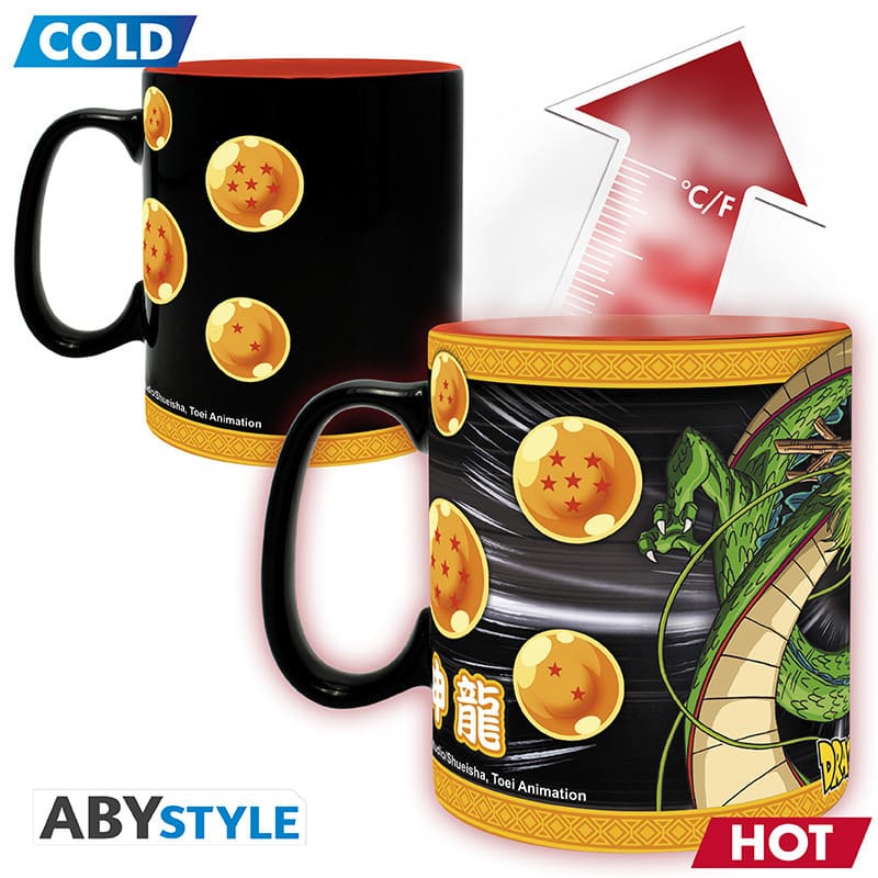 DRAGON BALL Z - Shenron Mug Heat Change 460 ml (Tazza cambia colore con il calore)
