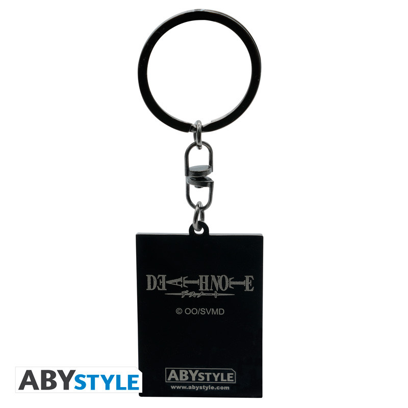 DEATH NOTE - Keychain Lenticular Justice Portachiavi
