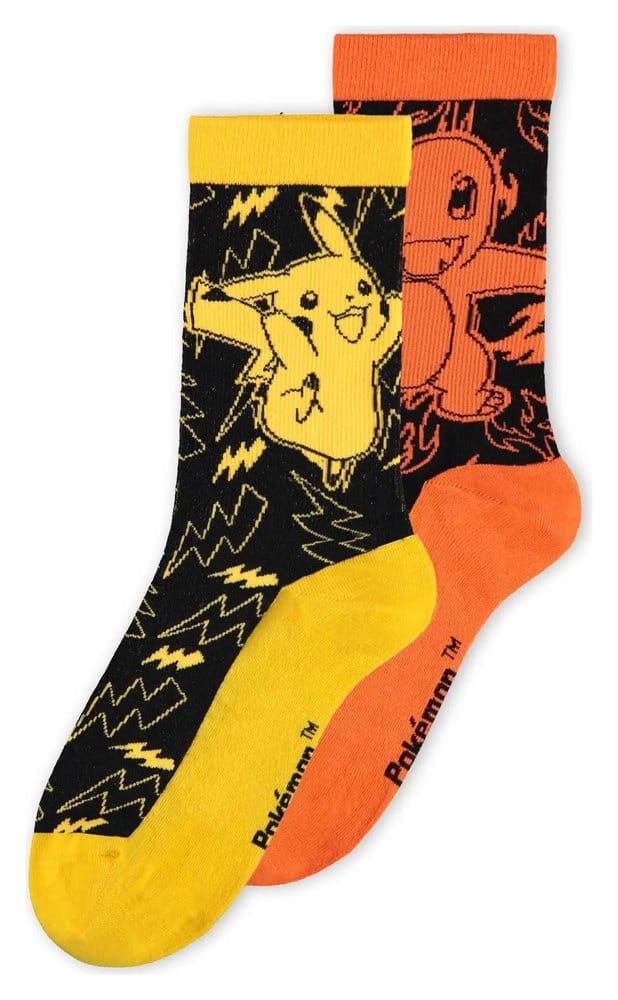 POKÉMON - Socks 2-Pack Crew Difuzed 43-46 